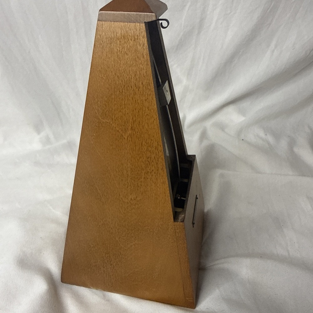 Vintage MCM Seth Thomas Metronome de Maelzel pyramid-shaped Music Piano Timing - Picture 8 of 10